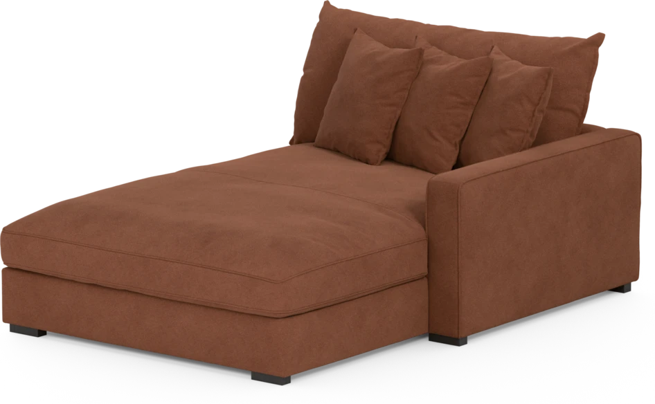 Rossi - Schäslong XL höger - Orange