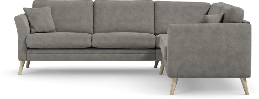 Eden - Hörnsoffa 2,5+2,5 - Grå