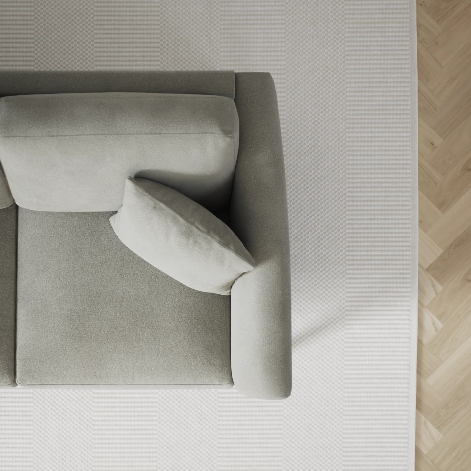 Eden - 3-sits soffa med divan vänster och schäslong höger - Grå