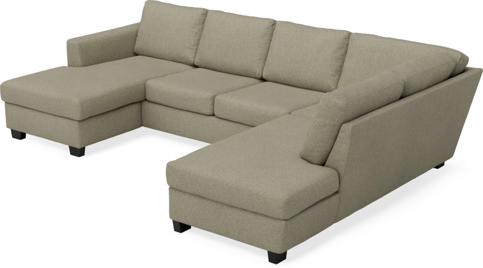 Friday - 3-sits soffa med schäslong vänster och divan höger - Beige