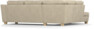 Friday - 2,5-sits soffa med divan vänster - Beige