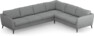 County - Hörnsoffa, 3+2-sits - Grå