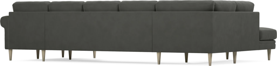 Eden - 3-sits soffa med divan vänster och schäslong höger - Grå