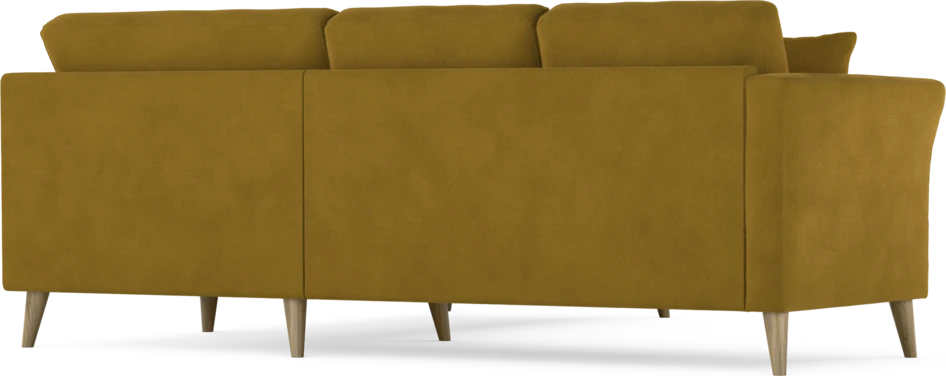 Eden - Hörnsoffa, 2+2-sits - Gul
