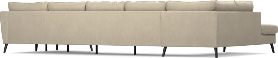 County - 4-sits soffa med divan vänster och schäslong höger - Beige