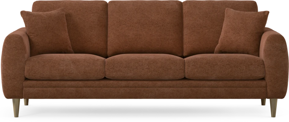 Eden - 3-sits soffa - Orange