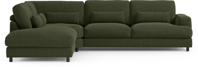 Noma, 3-sits soffa med divan vänster