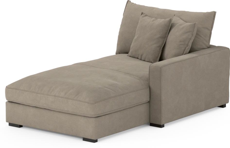 Rossi - Schäslong höger - Beige
