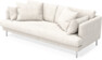 Harper - 3-sits soffa, hel dyna - Vit