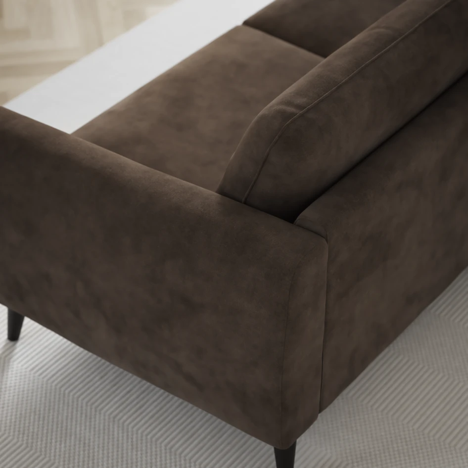 Bridge - 3-sits soffa - Brun