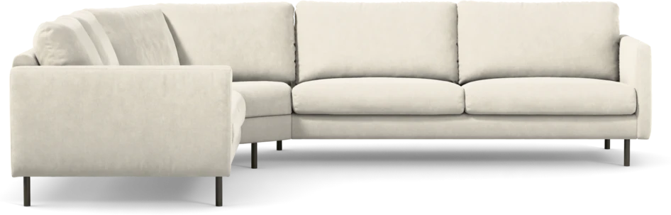 Madison Lux - Hörnsoffa 2+3-sits, hörn 2 - Vit