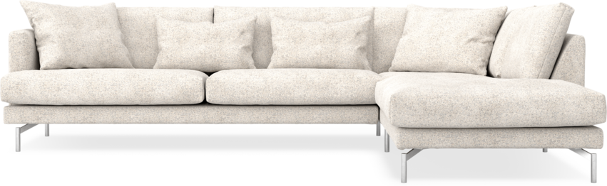 Harper - 3-sits soffa med divan höger - Beige