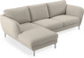 Madison Lux - 2-sits soffa med schäslong vänster - Beige