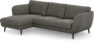 Madison Lux - 2-sits soffa med schäslong vänster - Grå