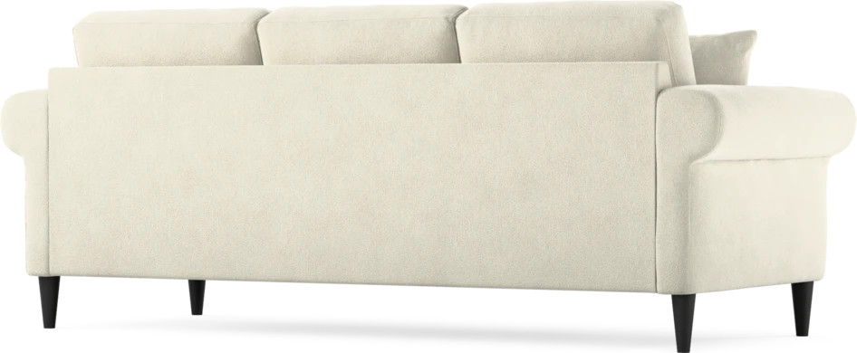 Eden - 3-sits soffa - Vit