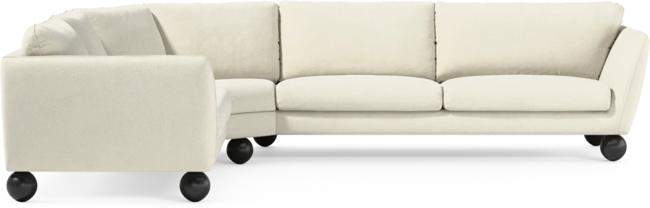 Madison Lux - Hörnsoffa 2+3-sits, hörn 2 - Vit