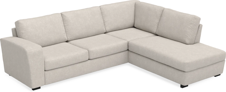 Friday - 2,5-sits soffa med divan höger - Grå