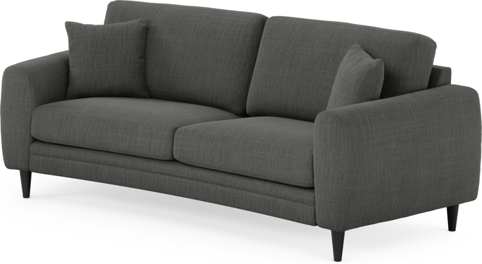 Eden - 2,5-sits soffa svängd - Grå