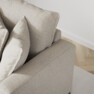 Mila - 3-sits soffa, hel dyna - Beige