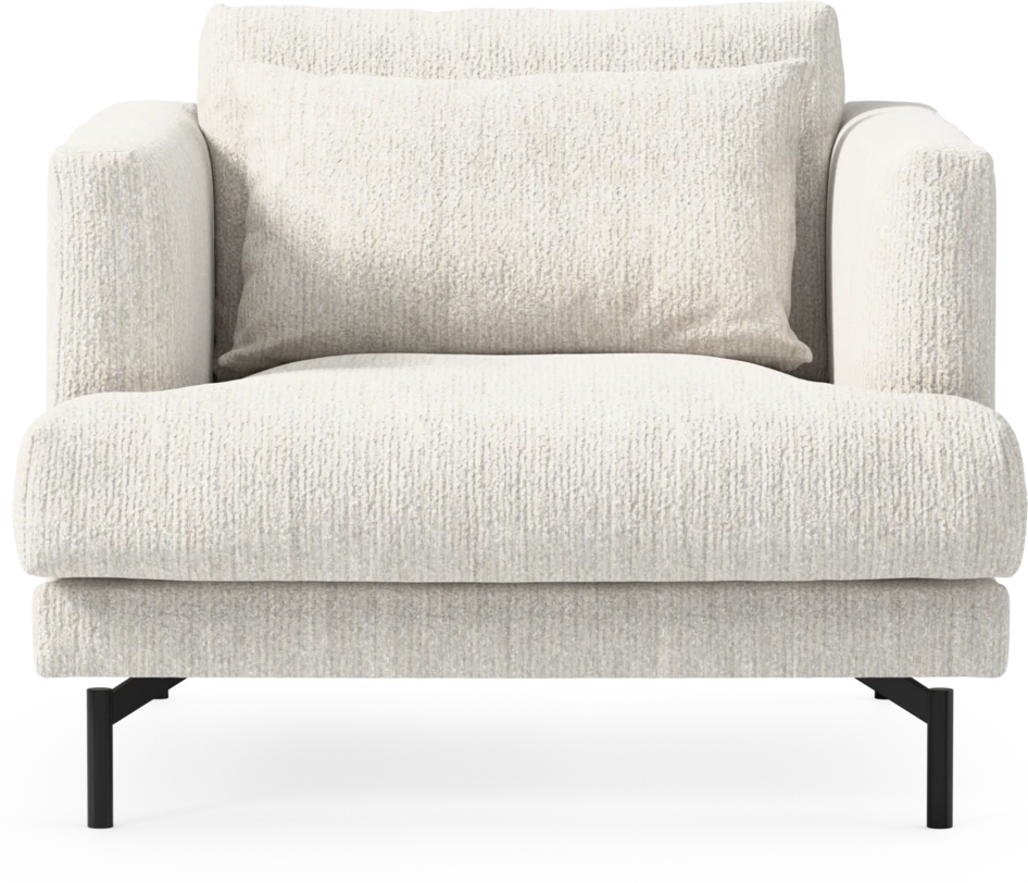 Harper - Fåtölj, 75 cm - Vit