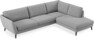 Madison Lux - 3-sits soffa med divan höger - Grå