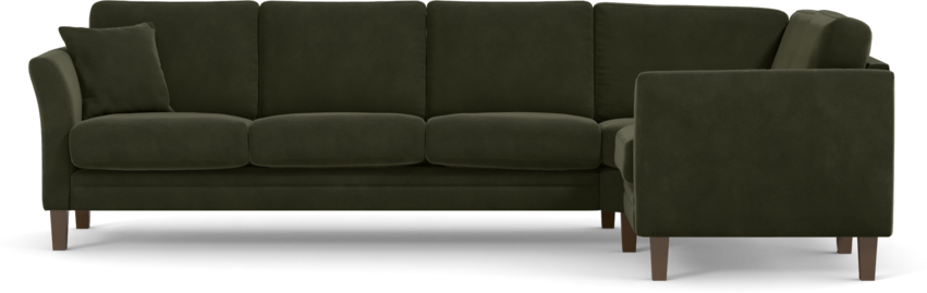 Eden - Hörnsoffa 3+1 - Grön