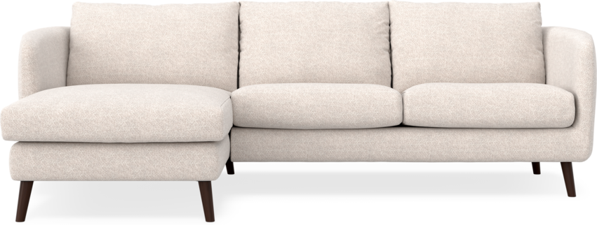 Madison Lux - 2-sits soffa med schäslong vänster - Beige