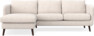 Madison Lux - 2-sits soffa med schäslong vänster - Beige