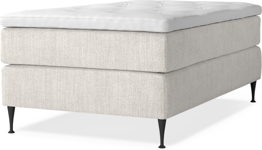 Delux Exclusive - Kontinentalsäng, enkelsäng 120 cm med bäddmadrass