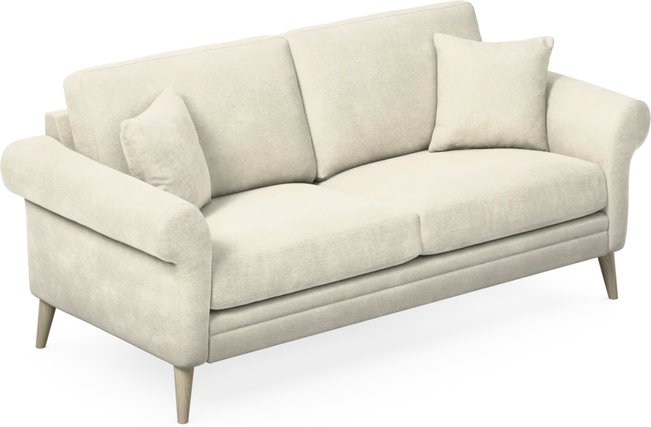 Eden - 2,5-sits soffa - Vit