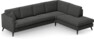 Eden - 3-sits soffa med divan - Svart