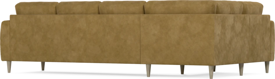 Eden - Hörnsoffa, 1+3-sits - Gul
