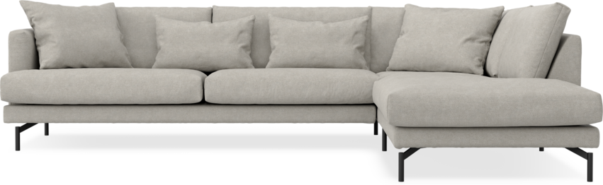 Harper - 3-sits soffa med divan höger - Beige