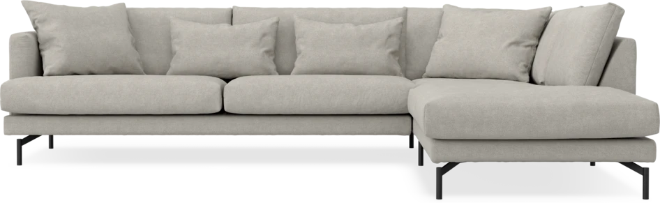 Harper - 3-sits soffa med divan höger - Beige