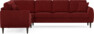 Eden - Hörnsoffa, 2+3-sits - Röd