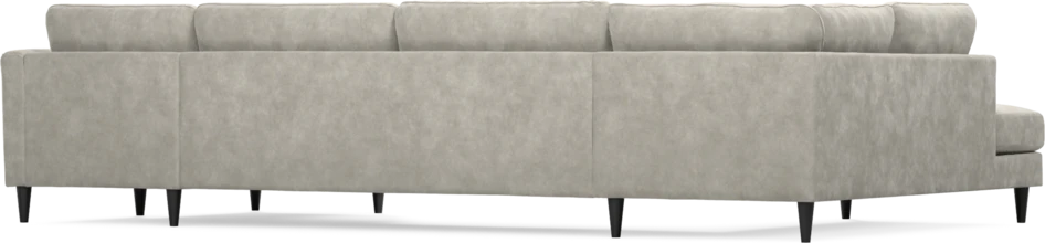 Bridge - 3-sits soffa med divan vänster och schäslong höger - Grå