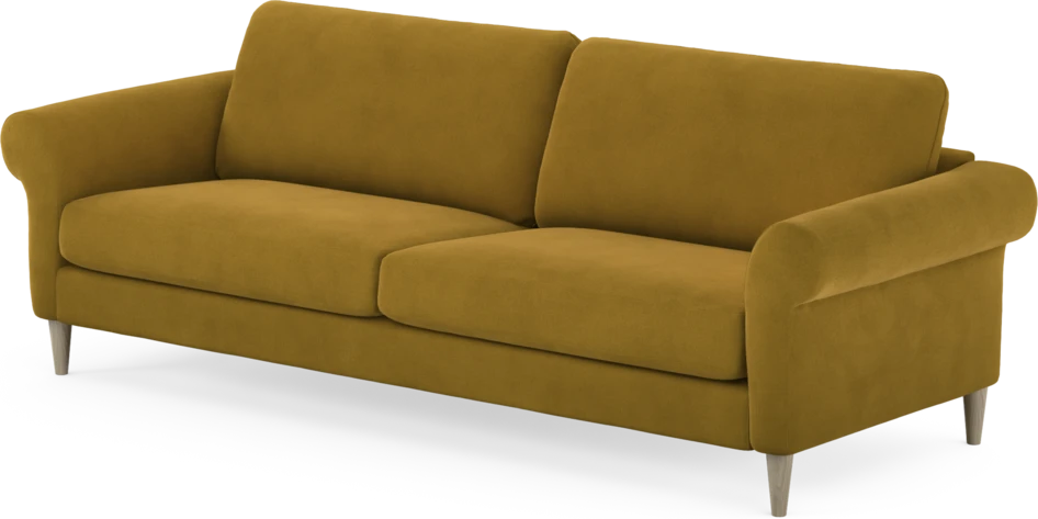 Bridge - 4-sits soffa - Gul