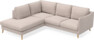 Madison - 2-sits soffa med divan vänster - Beige