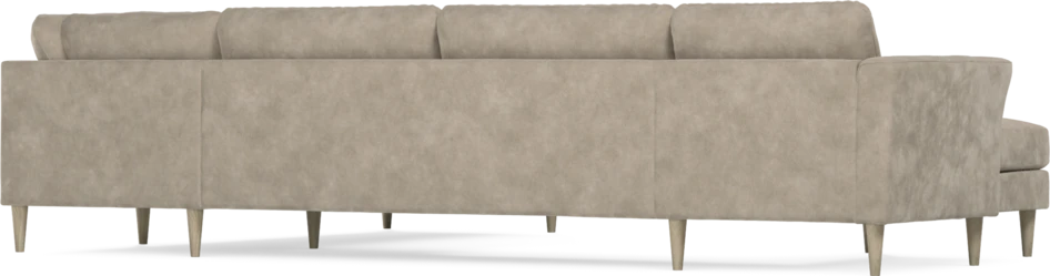 Bridge - Hörnsoffa, 3+2-sits med schäslong vänster - Beige