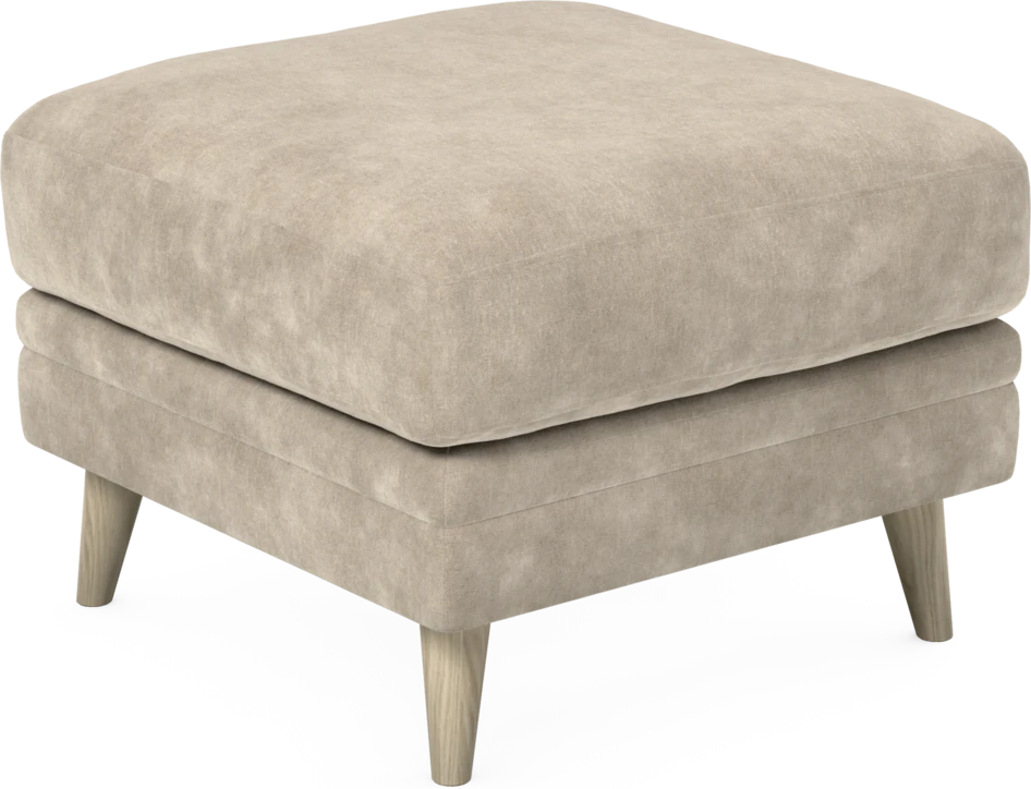 Eden - Fotpall - Beige
