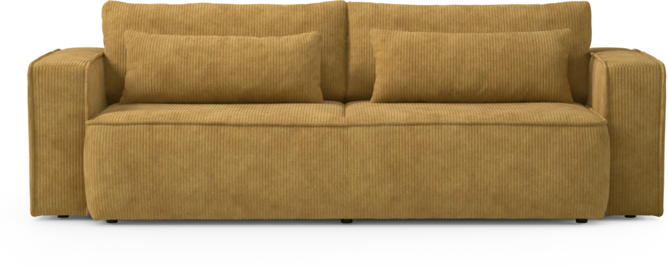 Ide - Bäddsoffa 3-sits - Gul