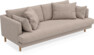Harper - 3-sits soffa, hel dyna - Beige