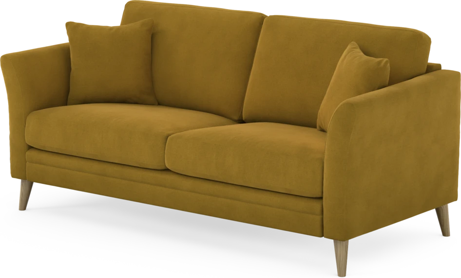 Eden - 2,5-sits soffa - Gul