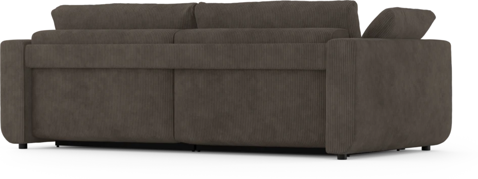 Amie - Bäddsoffa 3-sits - Brun