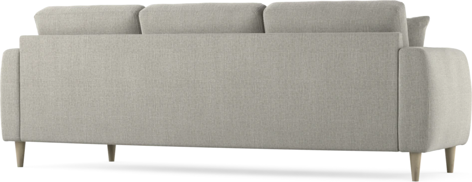 Eden - 3-sits soffa svängd - Grå