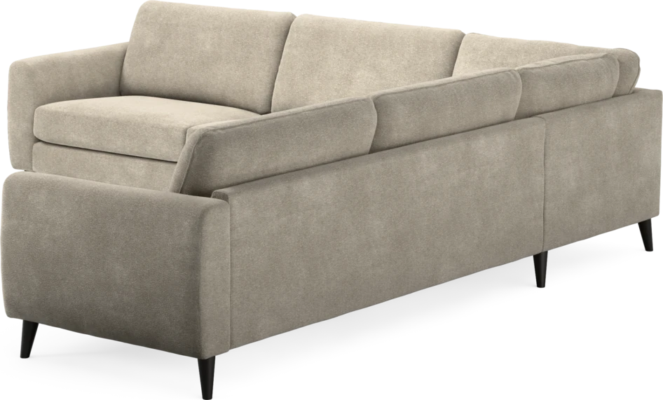 Bridge - Hörnsoffa, 3+3-sits - Beige