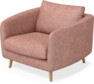 Madison Lux - Fåtölj, 70 cm - Röd