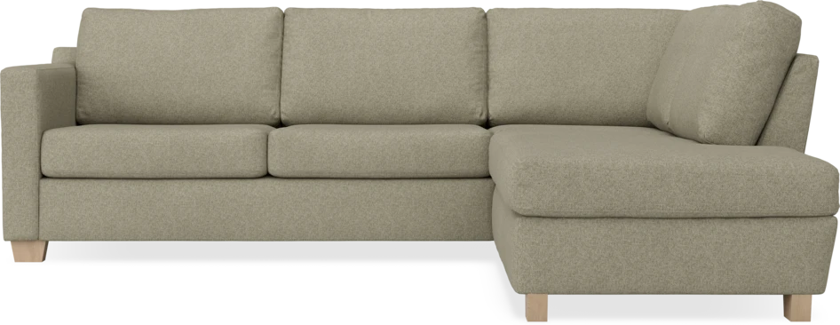 Friday - 2,5-sits soffa med divan höger - Beige