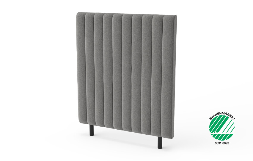 Malibu - Sänggavel, B 90-140 cm - Grå