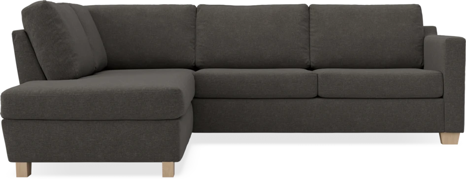 Friday - 2,5-sits soffa med divan vänster - Grå